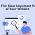 The Five Most Important Pages of Your Website (1)